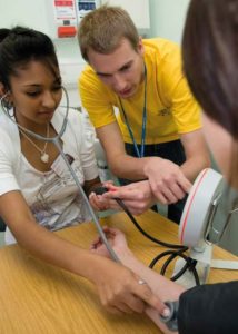 Student on UK work experience